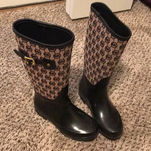 Michael Kors Rain boots size 6.5
